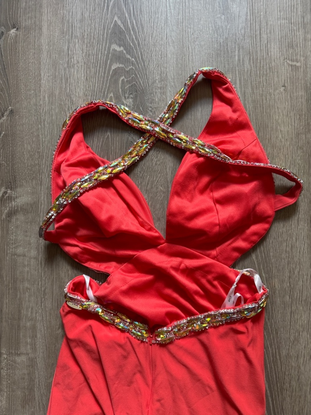 Riva Designs  Embellished Prom Dress